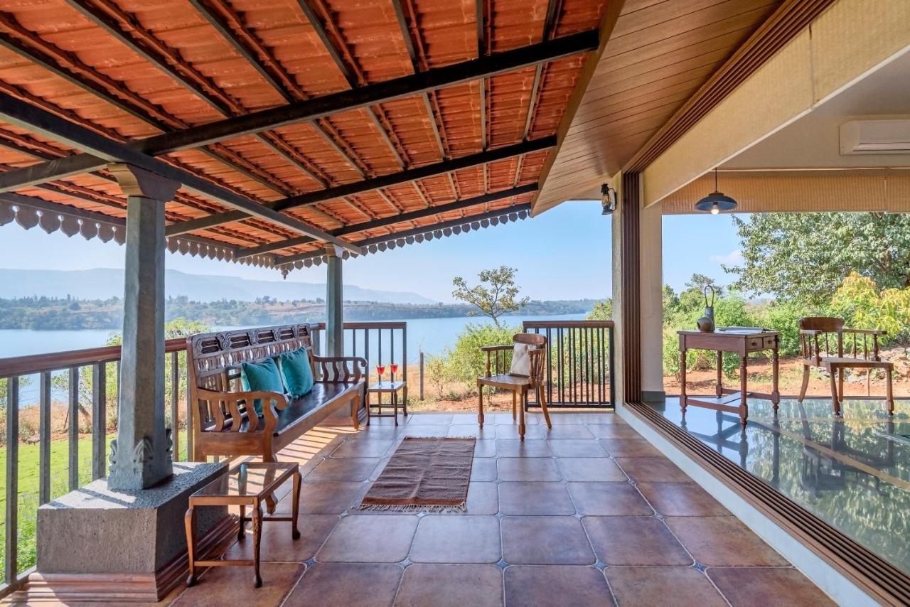 Saffronstays Anantham, Kamshet - Pet-Friendly Lakefront Villa With A Huge Verandah Nethersole Dam Dış mekan fotoğraf